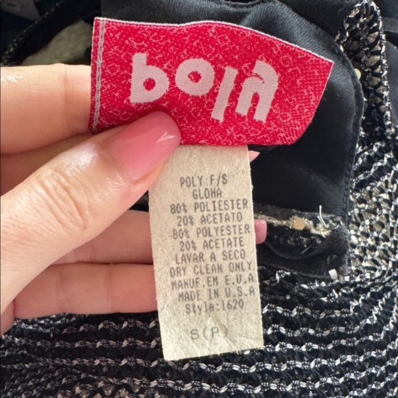 Elegant Black Gold Sequin Vintage Old Money Evening Long Maxi Dress - Picture 6 of 8